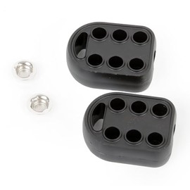 Winther Pedals Children's Vehicles Non-Slip Pedals with Reflectors 1 Set Black Replacement Parts for Pedal Vehicles