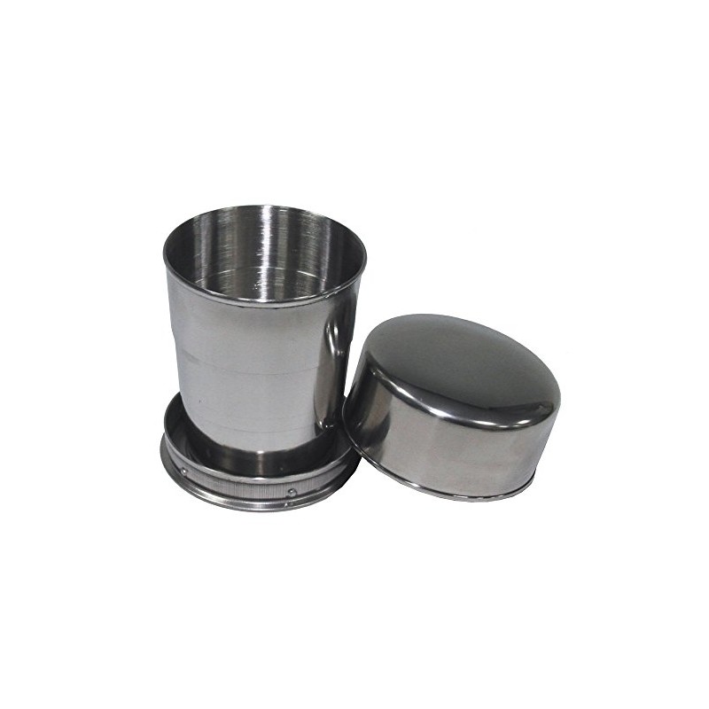 MFH Stainless Steel Telescopic Drinking Cup 150ML