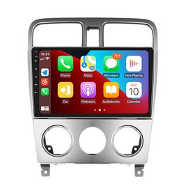 Android 13 for Subaru Forester Radio 2002-2008 with Wireless Apple Carplay Android Auto 9" Touchscreen Car Stereo with Free Backup Camera GPS Navigation Bluetooth RDS DSP Head Unit (4GB RAM+64GB ROM)