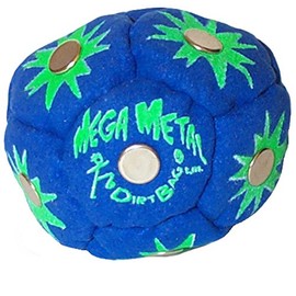World Footbag Dirtbag Mega Metal Hacky Sack Footbag - Blue