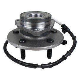 Autoround 515029 Front Wheel Hub and Bearing Assembly Fit for 4x4 4WD Ford F150 2000-2003, F-150 Heritage 2004, 5 Lugs w/ABS