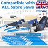 EffektWerk - Säbelsägeblätter für Metall - 5-teilig - 9" /