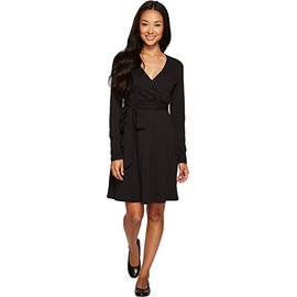 Toad&Co Cue Wrap Dress Black SM