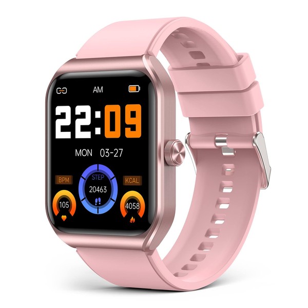 BooaBei Smart Watch for Women,1.91''HD Smartwatch with Blood Oxygen/Heart Rate/Sleep