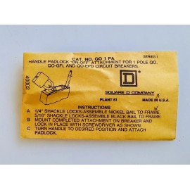 Square D QO1PA Handle Padlock Attachment