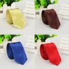 Emmas Style casual 5cm solid color tie. A narrow version