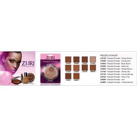 Zuri Naturally Sheer Pressed Powder - Golden Tan