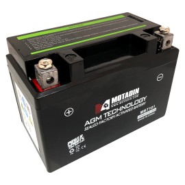 Motadin AGM Battery Fits Yamaha GTX-9BS00-00-0