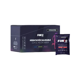 Caja 10 Pzas Fonic Hidratante en Polvo Ponche 10g para 1L