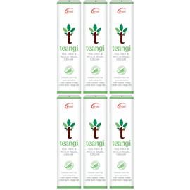 Lanes Teangi Tea Tree & Witch Hazel Cream 28g (Pack of 6)