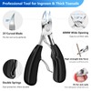 Toenail Clippers for Seniors Thick Nails, Ultra Sharp Sturdy Fingernail