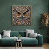 PICKFORU Owl Puzzles for Adults 1000 Pieces, Stone Bird Jigsaw