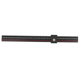 Regla Deslizante para Carpintería Medidor de Marcado de Línea Límite Regla de Medición en Forma de L de Aleación de Aluminio con Tope Deslizante Ajustable para Medir la Longitud
