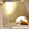 BigOtters 60 Sheets Metallic Gold Cardstock, 8.5 x 11 Inches/