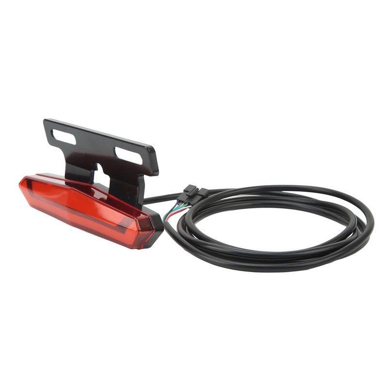Electric Bicycle Tail Light LED Night Lighting Brake Warning Turn