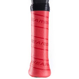 Gearbox Smooth Wrap Replacement Grip for Pickleball, Racquetball, Squash, Platform, Squash (Red)