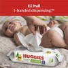 Huggies Natural Care Sensitive Baby Wipes, Unscented, Hypoallergenic, 6 Flip-Top