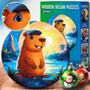 ESC WELT Capybara Wooden Puzzle 200 Pieces - Challenging Thinking