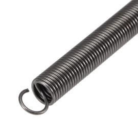 sourcing map Pack of 2 Compression Springs, 10 mm Outer Diameter, 1.2 mm Wire Thickness, 272 mm Extended Length, 160 mm Free Length, Spring Steel, 3 kg Load Capacity, Grey