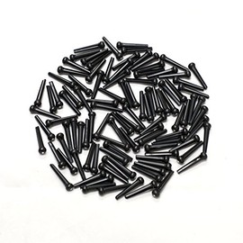 Performance Plus BPB-D Bridge Pins - Black With White Dot - 100 Pieces