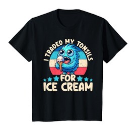 Kids Tonsil Surgery Recovery | Girls & Boys Tonsils Gone T-Shirt