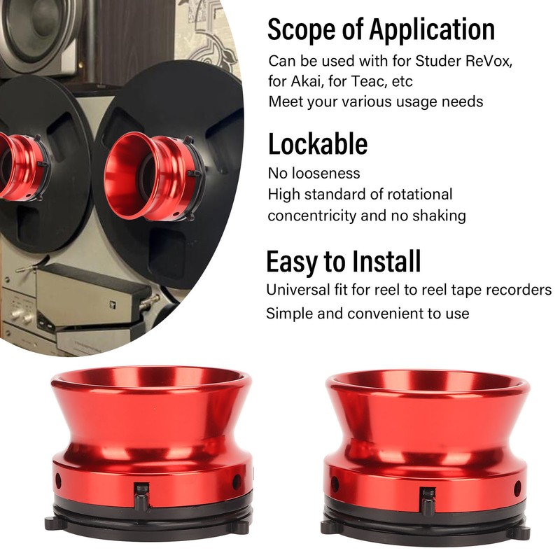 NAB Hub Adapters Polished Aluminum Alloy Universal Loading Device 10