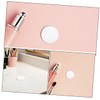 Healeved 20pcs Small Round Glass Mirrors Circle Glass Mirrors Tiles