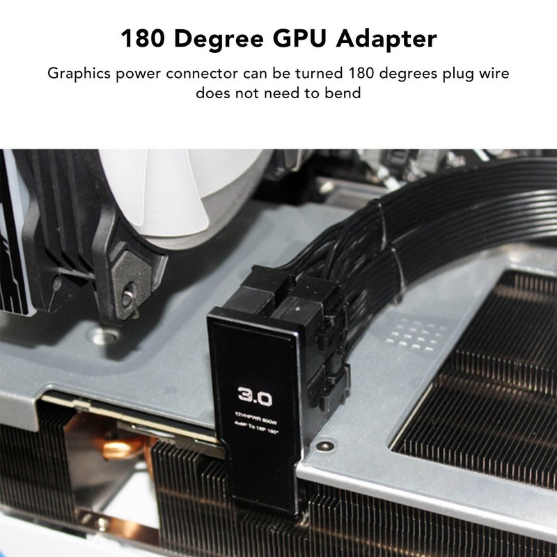 ATX 4 8P Up Angled Adapter 32P To 16P 600W