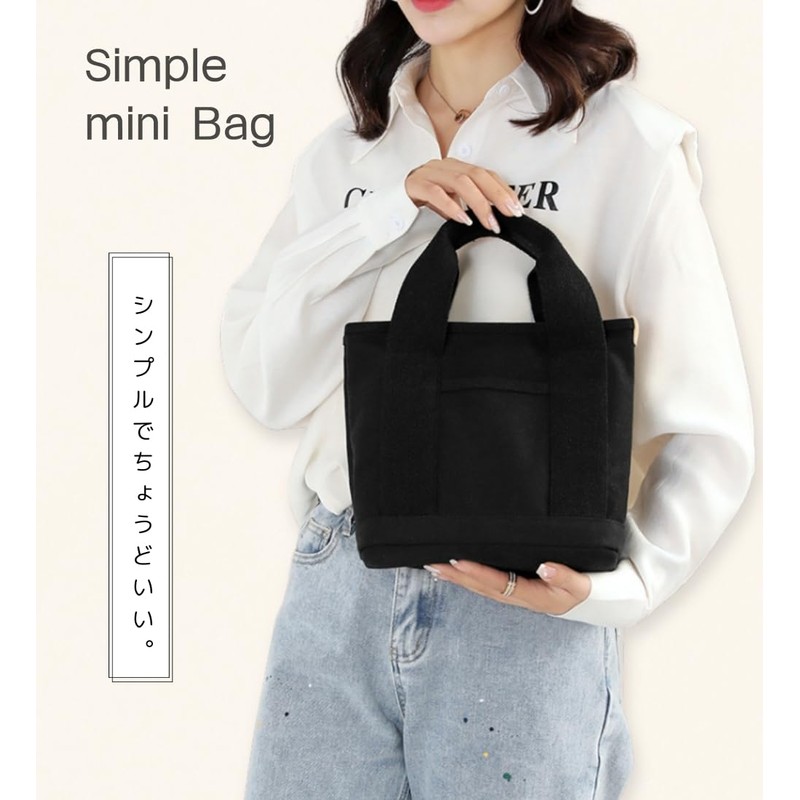 EaseLiving Women's Round Bag, Mini Tote Bag, Golf Cart Bag,