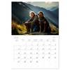A delicate touch of adventure (Monthly Wall Calendar 2025 16.5"