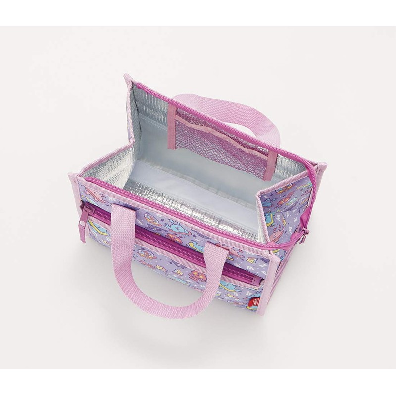 Skater KCLW1 Lunch Bag, 2-Tier Type, Eco Bag, Swimmer