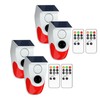 Outdoor Motion Sensor, Solar Alarm System House with Remote Control,