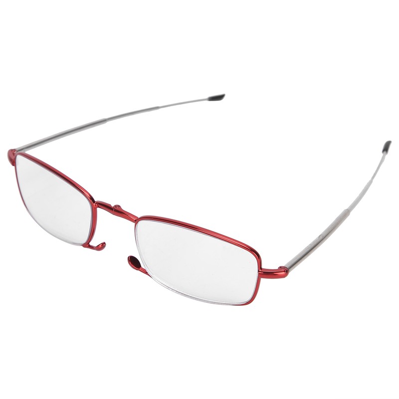 Blue Light Blocking Reading Glasses Fashionable Folding Multifocal Presbyopic Glasses(+200