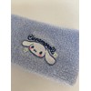 サンリオ シナモロール パイル生地 刺繍 フェイス ヘッドバンド 7.1インチ×2.6インチ ヘアスタイリング 洗顔 メイクアップ