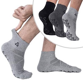 Anti-Skid Socks With Grips Non Slip Socks Ideal For Pilates, Yoga Exercise