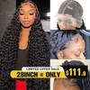 Deep Wave 13x6 Hd Lace Frontal Wigs 180% 250% Density