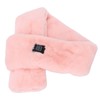 USB Heated Scarf Adjustable Neck Heating Scarf Detachable Plush Warming