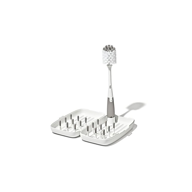 OXO Tot 62146300 Juego Secado para Biberón Plástico, 27 cm,
