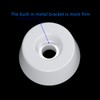 20 PCS White Rubber Feet Pads with Screws for Funitures