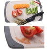 FLYINGSEA Cutting Boards For Kitchen, Anti-Skid Eco-Wheat Straw Cutting Board