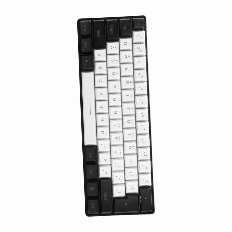 Gaming Keyboard USB 61 Keys RGB Backlit Ergonomic Contrast Color