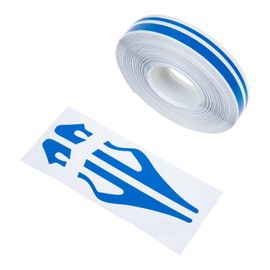 Autrends Car Pinstriping Tape -Vinyl Pin Striping Decals DIY Stickers Glossy for Motorcycle Home Door Musical Instrument 32Ft (9.8m) (Blue)