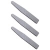 wumio Nail File, Set of 3, 100G, 180G, Zebra File,