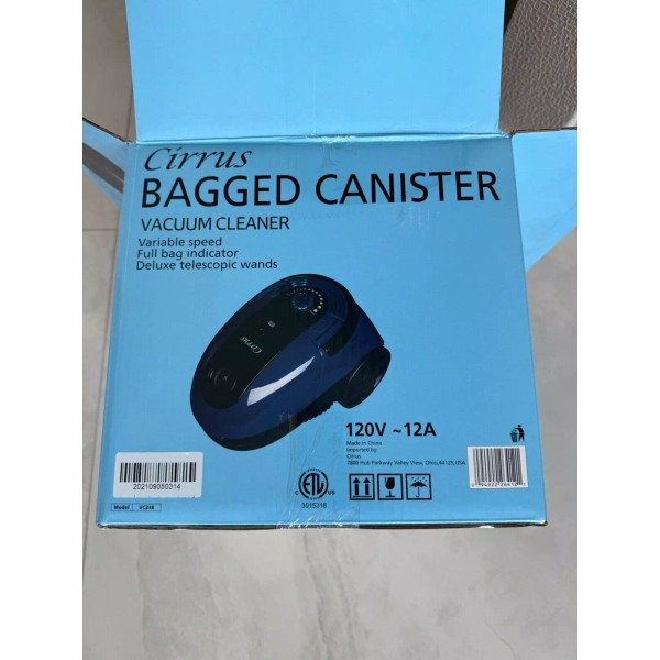 Cirrus VC 248 Canister vacuum. NEW IN BOX!