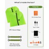 Zurligi Vacuum Compression Bags with Pump for Travel - Waterproof,