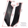 Unbranded Front Bumper Spoiler Body Kit / Side Skirt For