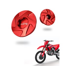 Motorcycle Engine Timing Replacement Plug Bolts For CRF150R CRF250R CRF450R CRF450X CRF1000L XR250 Baja Motard XR400Motard TRX450R Models Dirt Bike, RED
