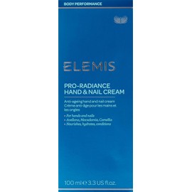 Elemis Pro-Radiance Hand and Nail Cream, Anti-Ageing Hand and Nail Cream, Pack of 1 (1 x 100 ml)