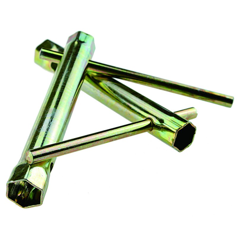 2X Motorcycle Ignition Spark Plug Spanner Tool Deep Reach Wrench