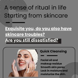 92 Degrees Hot and Cold Electric Facial Cleansing Brush, Dual Temperature, Waterproof, Rechargeable Silicone Exfoliating Face Scrubber with Vibration Massage, Deep Pore Cleaning, and Red/Blue Light